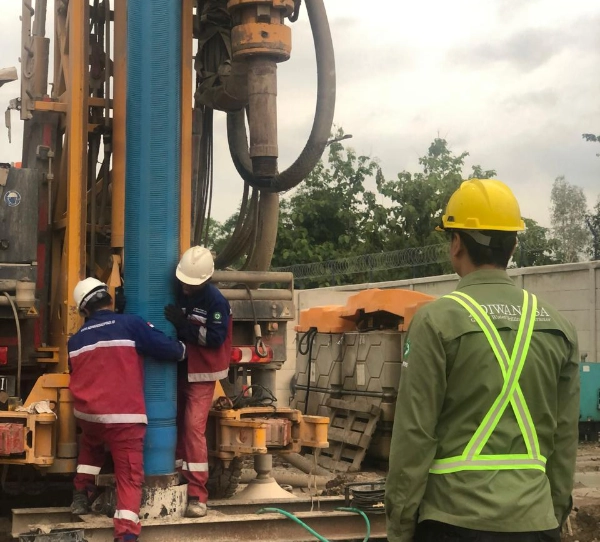 Pengerjaan Instalasi Sumur Kebupaten Lumajang